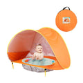 Tenda de praia infantil com guarda-sol à prova d'água e proteção UV - Pitah Shop