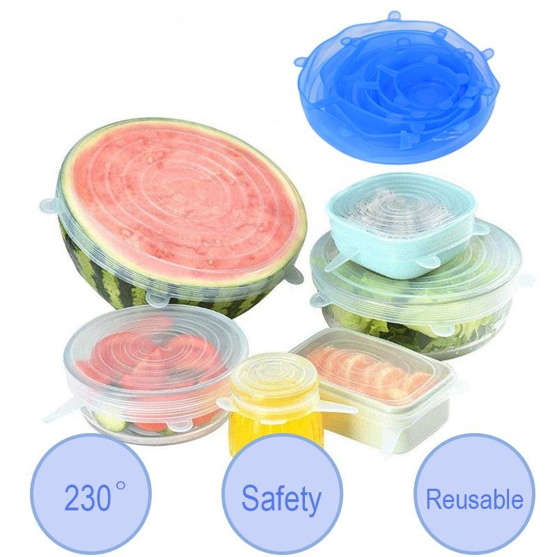 Tampa de Silicone Seladora Para Alimentos - Pitah Shop