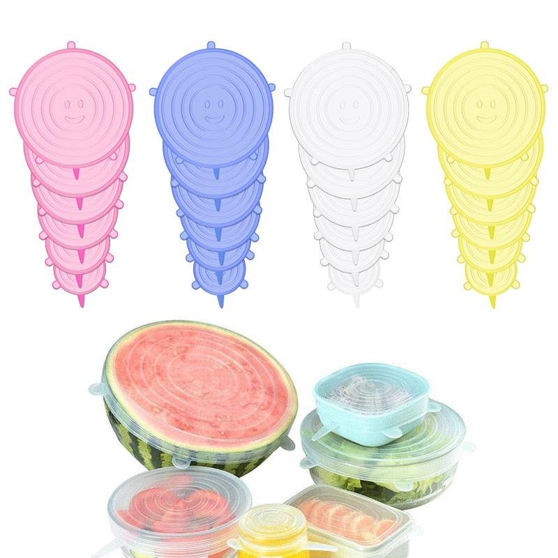 Tampa de Silicone Seladora Para Alimentos - Pitah Shop