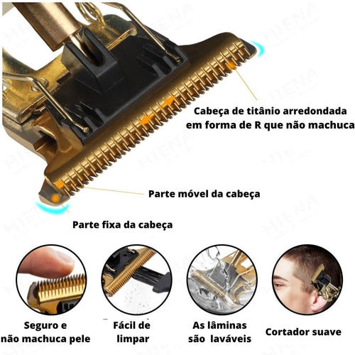 Master Barber Plus - Máquina de Barbear - Pitah Shop